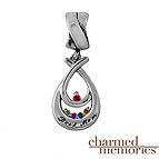 Charmed Memories Love's Embrace Family Sterling Silver Charm