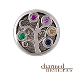 Charmed Memories Family Tree Bead Sterling Silver Charm